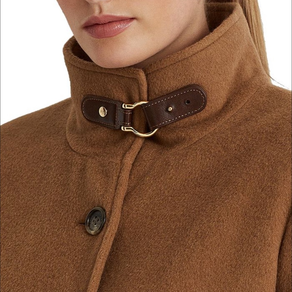Ralph Lauren camel brown coat - Picture 2 of 5